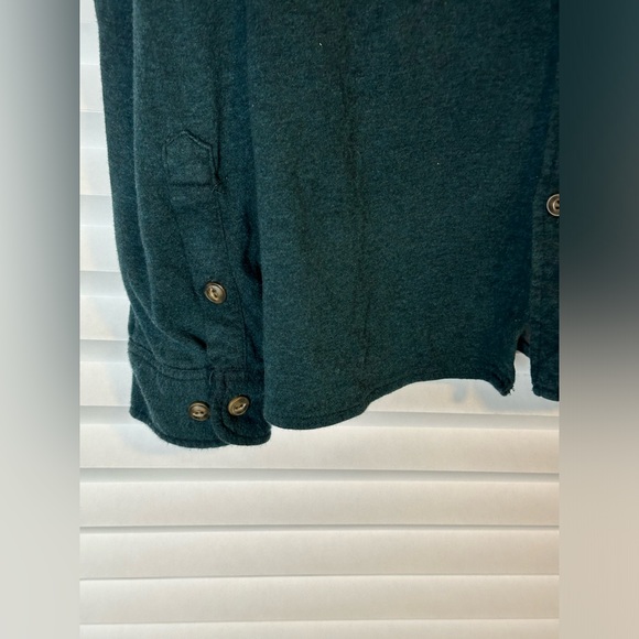 L.L. Bean Men's Washed Cotton Double-Knit Chamois Shirt, Long-Sleeve XXL - Picture 5 of 10